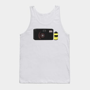 Analog Camera Vintage Retro Tank Top